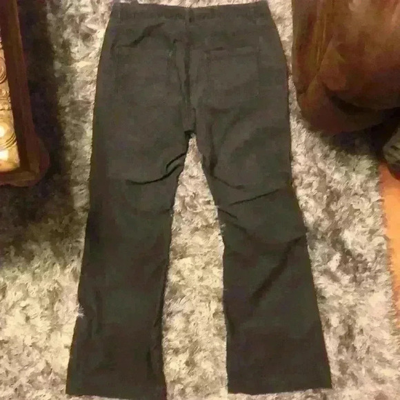 Black corduroy Loft pants - Picture 2 of 3